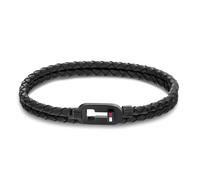 Tommy Hilfiger Jewelry Pulsera de Cuero Trenzado para Hombre Color Negro - 2790386