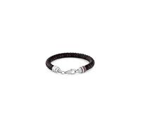 Tommy Hilfiger Jewelry Pulsera de Cuero Trenzado para Hombre de Color Negro y Marrón - 2790632, Brown and Black