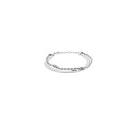 Tommy Hilfiger Jewelry Pulsera de Doble Cadena para Mujer de Acero Inoxidable - 2780981