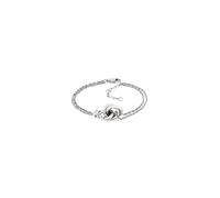 Tommy Hilfiger Jewelry Pulsera de Doble Cadena para Mujer en Acero Inoxidable con un Nudo Marinero - 2780990
