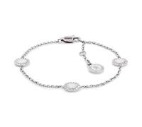 Tommy Hilfiger Jewelry Pulsera para Mujer en Acero Inoxidable con Charms Adornados con Cristales - 2780904