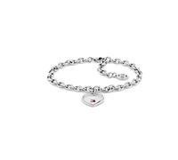 Tommy Hilfiger Jewelry Pulsera para Mujer en Acero Inoxidable con un Charm con Forma de Corazón - 2780553