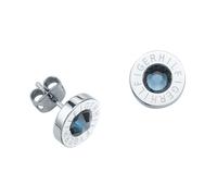 Tommy Hilfiger Jewelry Pendientes de Botón para Mujer de Acero Inoxidable con un Cristal - 2700260