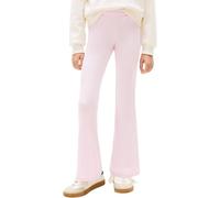 Tommy Hilfiger KG0KG09192 - Leggings Acanalados para niña, Color Rosa (Rosa nacarado), 12 años
