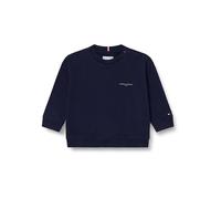 Tommy Hilfiger Kids Gender Inclusive Mini Corp C-Neck Sweatshirt KS0KS00665 Blue (Dark Night Navy) 18 Month