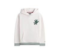 Tommy Hilfiger Kids Sudadera verde oscuro / blanco 164 verde oscuro / blanco