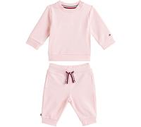TOMMY HILFIGER Sudadera y pantalón jogging de forro polar. Color rosa