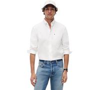 Tommy Hilfiger Light Oxford Solid SF Shirt Mw0mw42287 Camisa L/S Hombre (Pack de 1)