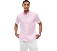 Tommy Hilfiger Light Oxford Solid SS BD Shirt Mw0mw42285 - Camisa S/S, Color Rosa (pétalo de Rosa), M para Hombre