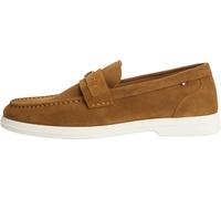 Tommy Hilfiger Light Suede Flag Hardware Loafer Fm0fm05897, Mocasines Hombre