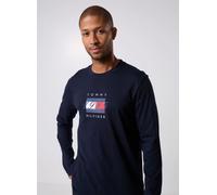 Tommy Hilfiger Linear Flag Graphic MW0MW41497 L Azul