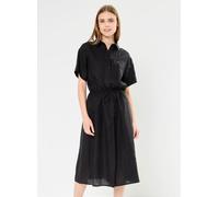 Tommy Hilfiger Linen Ss Midi Shirt WW0WW41911 38 Negro