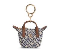 TOMMY HILFIGER Llavero 'TH Monogram Plaque' azul / navy / marrón / blanco One Size azul / navy / marrón / blanco