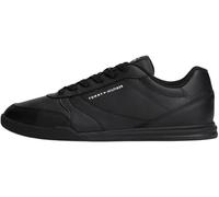 Tommy Hilfiger LoPro Cup Leather Fm0fm05677 - Tenis Bajos para Hombre, Black, 42 EU