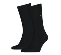 Tommy Hilfiger Lote de 2 pares de calcetines altos. Talla 47/49. Color Negro