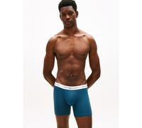TOMMY HILFIGER Lote de 3 bóxeres Signature. Color Negro + azul + azul