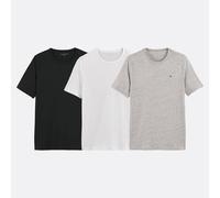 Tommy Hilfiger Lot De 3 T-Shirts En Coton Col Rond UM0U L Gris