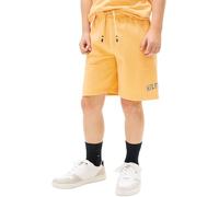 Tommy Hilfiger Lounge Shorts Chicos Varsity Wide con Bolsillos, Naranja (Faded Sun Kiss), 6 Años