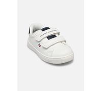 Tommy Hilfiger LOW CUT VELCRO SNEAKER WHITE/BLUE 21 Blanco