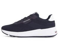 Tommy Hilfiger Low Profile Sneaker Hombre Lightweight Knit Calzado Deportivo, Azul (Desert Sky), 43