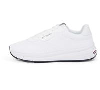 Tommy Hilfiger Low Profile Sneaker Hombre Lightweight Knit Calzado Deportivo, Blanco (White), 44