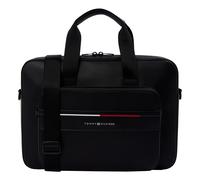 Tommy Hilfiger TH Foundation Maletín 40 cm Compartimento para el portátil negro