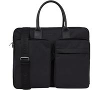 Tommy Hilfiger Maletín para Portátil Hombre Repreve Computer Bag con Correa para Hombro, Negro (Black), Talla única