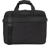 Tommy Hilfiger Maletín para portátil Hombre Repreve con correa para el hombro, Negro (Black), Talla Única