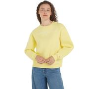Tommy Hilfiger MDRN REG Corp Logo C-NK SWTSHRT WW0WW39791, Sudaderas, Mujer, Amarillo (Yellow Tulip), XXL