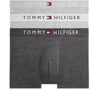 Tommy Hilfiger Men 3P Trunk DTM UM0UM03521 - Calzoncillos para Hombre, Color Amarillo, Talla S, Amarillo (LGH HTHR/MD HTHR/Dk HTHR), S