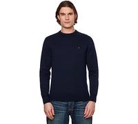 Tommy Hilfiger Pima Org Ctn Cashmere Crew Neck L Azul