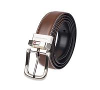 Tommy Hilfiger Men_s Reversible Belt,Dark Brown, 44