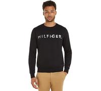 Tommy Hilfiger Men Sweatshirt Crew-Neck no Hood, Black (Black), L