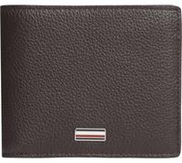 Tommy Hilfiger Men TH Central CC and Coin AM0AM14496 - Cartera Plegable, Marrón (Grano de café), Talla única