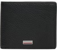 Tommy Hilfiger Men TH Central CC and Coin AM0AM14496 - Cartera Plegable, Negro (Negro), One Size