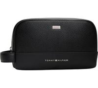 TOMMY HILFIGER Bolsa de lavandería 'Enamel Flag' negro One Size negro