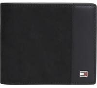 Tommy Hilfiger Men TH Soho CC and Coin AM0AM14502 - Cartera Plegable, Color Negro, Talla única