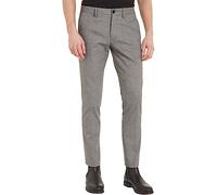 Tommy Hilfiger Men Trousers Bleecker Chino, Grey (Medium Grey Heather), 30W / 34L