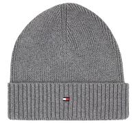 Tommy Hilfiger Men Winter Hat Essential, Multicolor (Mid Grey Heather), One Size