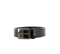 Tommy Hilfiger Men's ADAN New Leather 3.5 EXT Fixed Belt, Black, 90