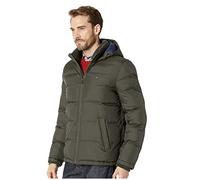 Tommy Hilfiger Men's Hooded Puffer Jacket Abrigo alternativo al plumón Hombre
