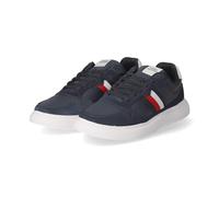 Tommy Hilfiger Men's Light Cupsole LTH Mix Stripes Fm0fm04889 Sneaker, Blue Desert Sky, 42 EU