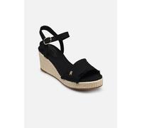 Tommy Hilfiger MID WOVEN WEDGE ESPA 38 Negro