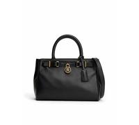 Tommy Hilfiger Minibolso tote, piel. Color Negro
