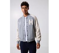 Tommy Hilfiger MIX MEDIA VARSITY BO MW0MW39684P01 S Gris