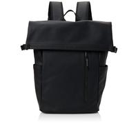 Tommy Hilfiger Mochila Hombre Rolltop Backpack con compartimento para portátil, Negro (Black), Talla Única