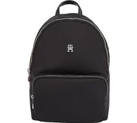 Tommy Hilfiger Mochila Mujer Poppy Backpack Mediana, Negro (Black), Talla Única