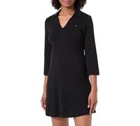 Tommy Hilfiger Modern Cody SLV Polo DRS WW0WW47868 - Vestido Polo para Mujer, Color Negro (Negro), Talla S, Negro (Negro), S