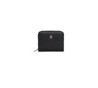 Tommy Hilfiger Th Icon Med Za - Carteras con solapa para mujer, color negro, talla única