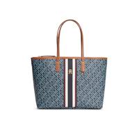 Tommy Hilfiger Monoplay Tote Bag, Shopper, Monograma-Azul